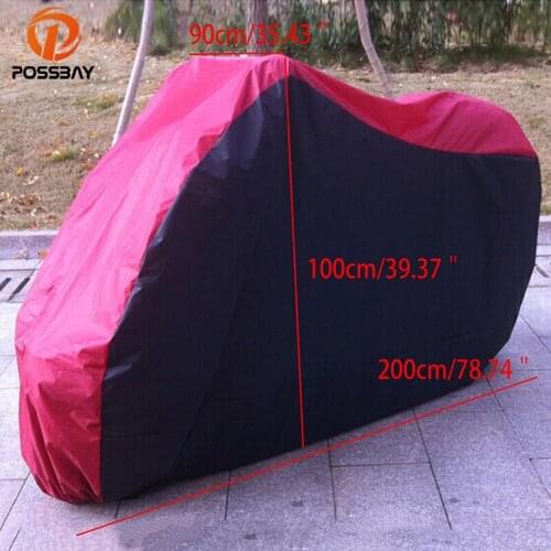M/L/XL/XXL/XXXL Motorcycle Covers Outdoor UV Protector Waterproof Dustproof Covering for Universal Scooters Moped Motorbike