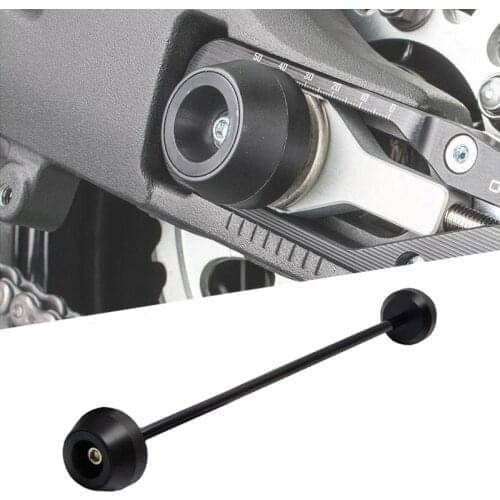 MTKRACING For Husqvarna Svartpilen Vitpilen 701 / 701 Enduro SuperMoto Rear Axle sliders Fork wheel protection Crash pad kit