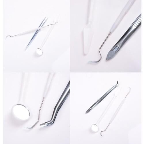 Mouth Mirror Tooth hook tooth tweezers Set Tooth Clean tools Dentistry tools Dental Kit