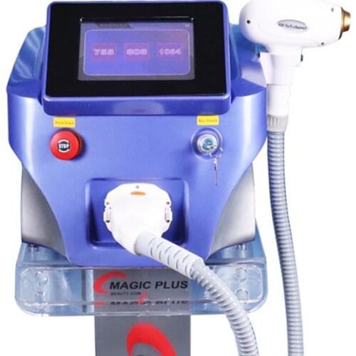 2020 Portable High Power Hair Removal Three Wavelength Machine