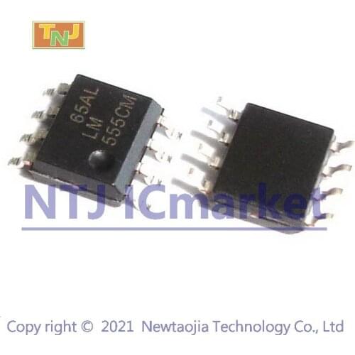 50 PCS LM555CM SOP-8 LM 555CM LM555 SMD Cmos Timer IC Chip