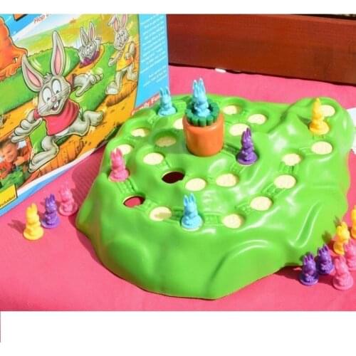 Rabbit Cross Country Competition Childrens Puzzle Game Parenting Intelligence Board Game Family Party Game