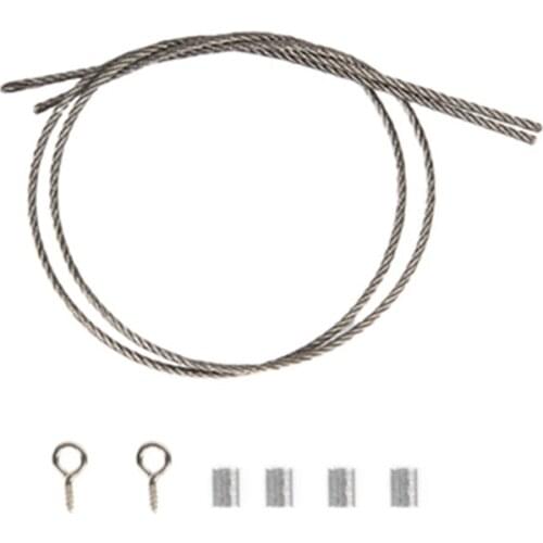 For MN D90 MN-90 MN99S Steel Crossing Wire Rope Drawstring 1/12 RC Car Upgrade Parts Decoration Accessories