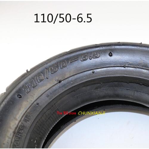 Good quality 110/50-6.5 Rear Tire& 110/50-6.5 Inner Tube Bent Valve fits 49cc Mini Dirt Bike e Scooter Mini Moto