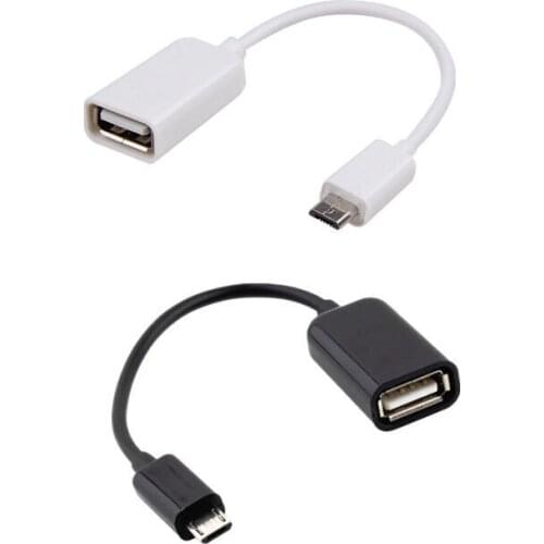 OTG data line mobile phone U disk connection line universal Android micro USB to otg adapter cable mobile phone data cable