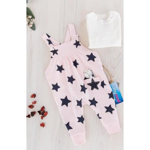 Star Girl Baby Jumpsuit Salopet Set