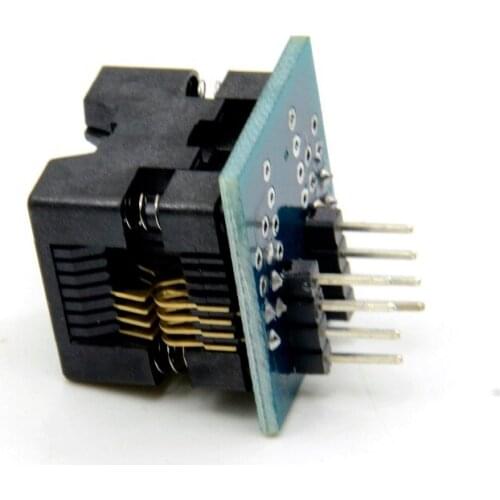 SOIC8 SOP8 to DIP8 EZ Socket Converter Module Programmer Output Power Adapter With 150mil Connector SOIC 8 SOP 8 To DIP 8