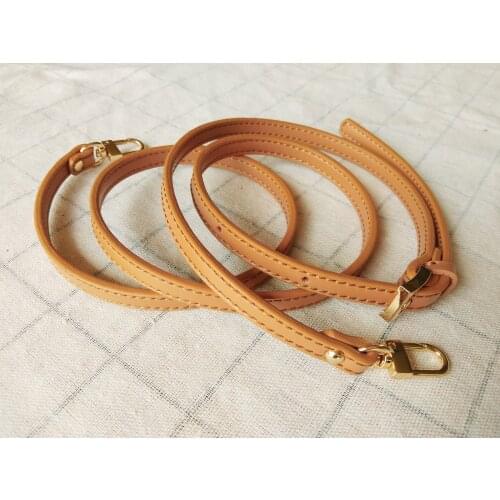 0.9cm(0.35") Luxury Real Leather Crossbody Strap Replacement 41.3"-48.4" Adjustable Bag Accessories