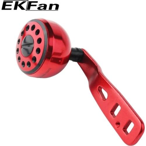 EKFan 8*5mm Hole Aluminum Alloy Fishing Reel Handle Fit For Daiwa Baitcasting Water Drop Wheel