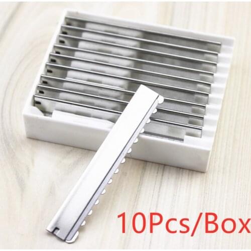 Straight Razor Replacement Heads Safe Sawtooth Salon Blades Type Home Tool HairdressingCutting Styling Face Hair Remove Shaving