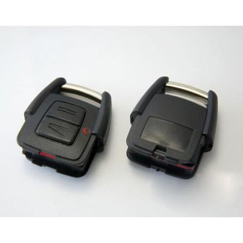 Replacement Car Key Case 2 Button Remote Key Shell for Opel Vauxhall Astra G Zafira Vectra C