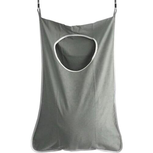 Storage Bag Oxford Cloth Portable Solid Behind Bathroom Door Dirty Clothes Multifunction Durable Store Organize Home Storage