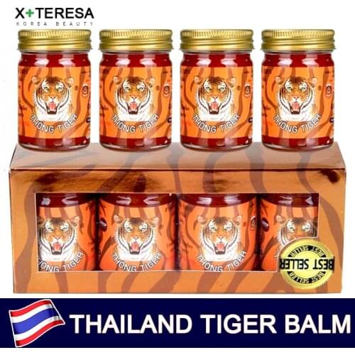 Thailand Tiger Balm Ointment Joint Arthritis Muscle Pain Patch Red Tiger Balm Medicine Body Massage Itch Cream Medical Plaster