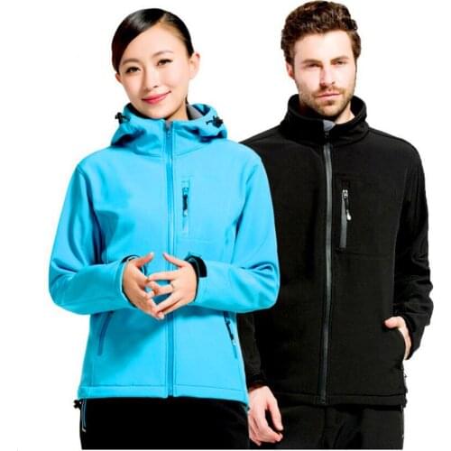 Outdoor Sport Waterproof Windbreaker Warm Anti-sweat Sweater Thick Fishing Coat Softshell Camping Men And Woman Hiking Jacket