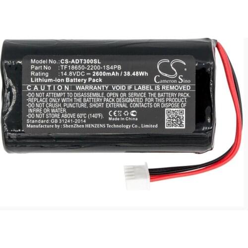 Cameron Sino 2600mah battery for AUDIO PRO Addon T10 T10 T3 T9 TF18650-2200-1S4PB Speaker Battery