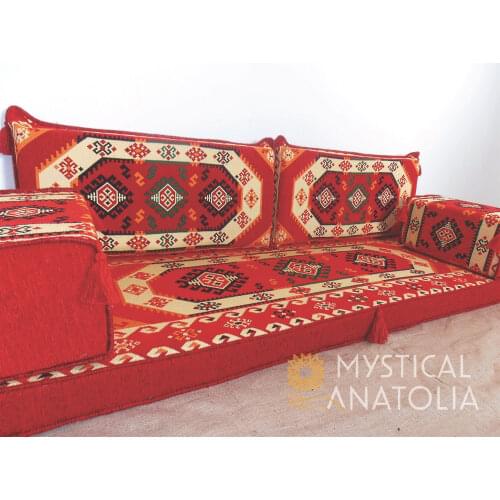 Arabic Floor Seating / Sofa / Majlis / Couches / Oriental Seating / Benc Cushions / Jalsa / Furniture / Arab Sofa / Traditional