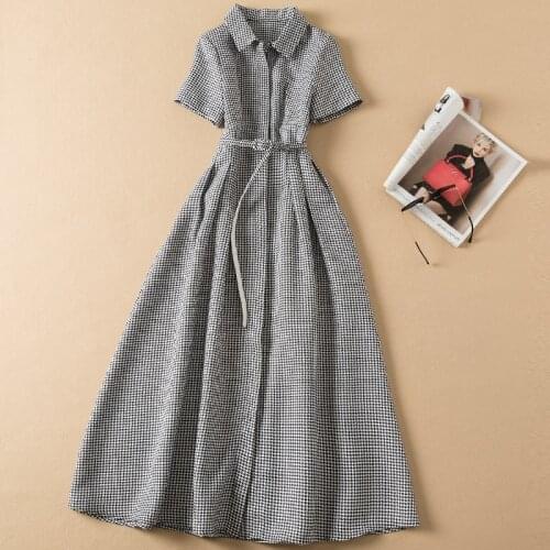 Модные платья в клетку DIDACHARM China At AliExpress