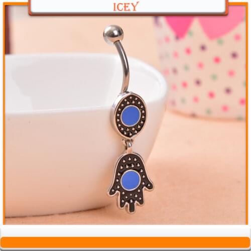 Summer belly dance masquerade ball stainless steel body piercing dreamer bear paw Pendant q00011