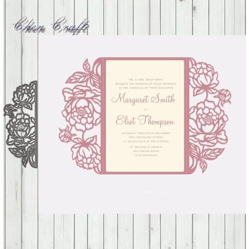 Metal Cutting Dies Flowers Stencils Die Cut for DIY Scrapbooking Album Paper Card Embossing