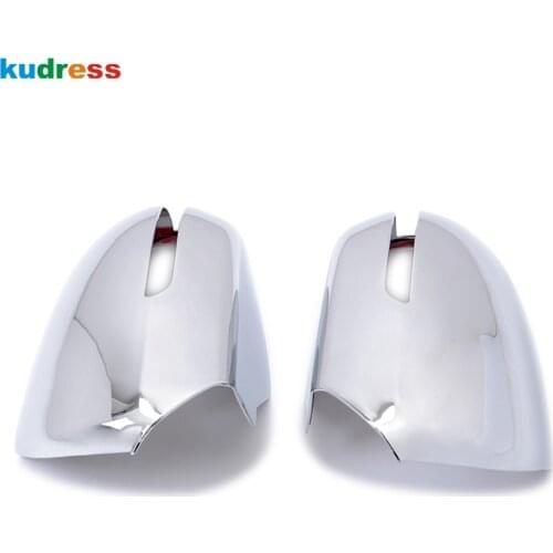 Rearview Mirror Cover Trim For KIA RIO K2 2011-2016 Sedan ABS Chrome Rear View Mirrors Frame Covers Car Accessories