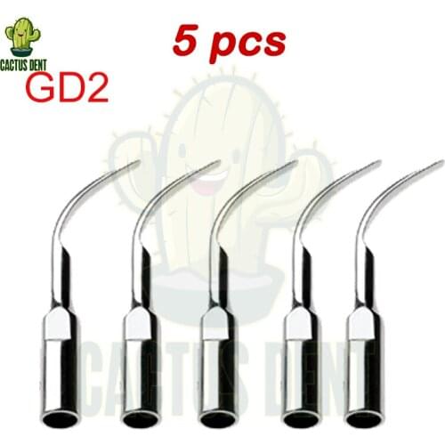 Dental Instrument Scaling Tips Piezo Scaler Ultrasonic Tips Satelec DTE GD2 for Supragingival Calculus Removal/Ultrasound Insert
