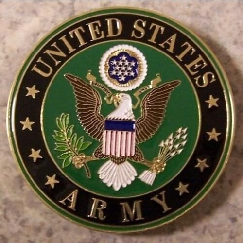 Custom print Badge Military cheap U S metal coins low price usa eagle coins cheap custom coins