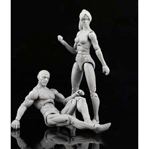New Anime Archetype He She Ferrite Figure Marionette Movable Body PVC Action Figure Model Toys Dolls for Collectible Mannequin