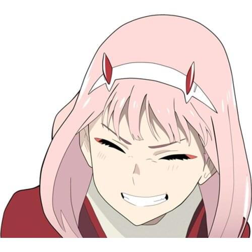 RuleMylife darling in the franxx car stickers decal anime cute car accessories decoration pegatinas para coche