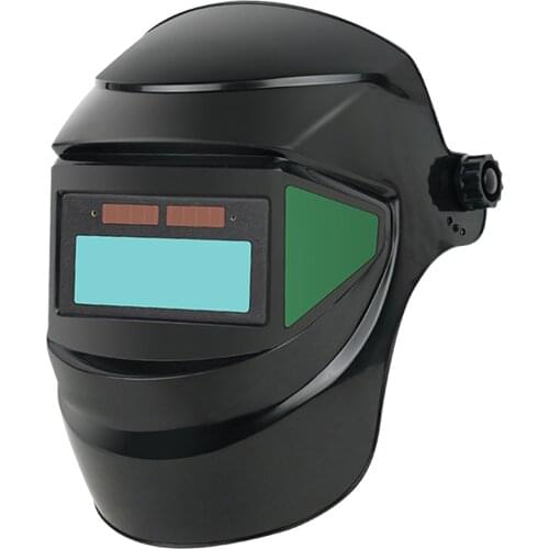True Color Solar Powered Auto Darkening Welding Helmet, Wide Shade Caps Mask for TIG MIG ARC Weld Hood Helmet