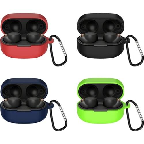 Silicone Protective Case For SONY WF-1000XM4 Earphone Charging Box Cover Shockproof Protector Shell For SONY WF 1000 XM4