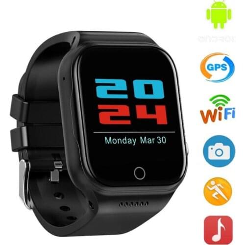 Soleeanre Smart Watch 4G gps SIM Card Camera 5MP Video Heart Rate temperature IP67 Smartwatch WIFI Support swimming WIFI MTK6580