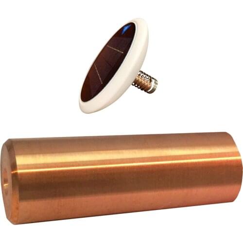 Solar Copper Anode Replacement for Solar Pool Ionizer Kill Algae Water Purifier Chlorine-Free Spa Pool Cleaning Auto Cleaner