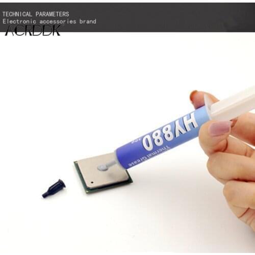 HY880 30g Needle Tube Packing Super Carbon Nano Thermal Grease For CPU GPU LED FC