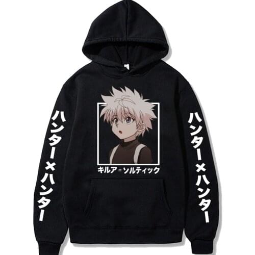 Hot Anime Hunter X Hunter Fashion Long Sleeve Loose Autumn and Winter Uniex Hoodie