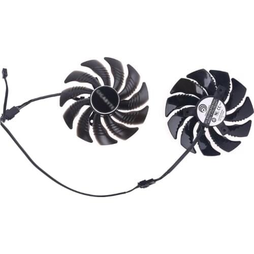 1/2pcs 88mm PLD09210S12HH 4Pin Cooling Fan for Gigabyte GeForce GTX 1660 1660Ti Graphics Card Cooler Fan