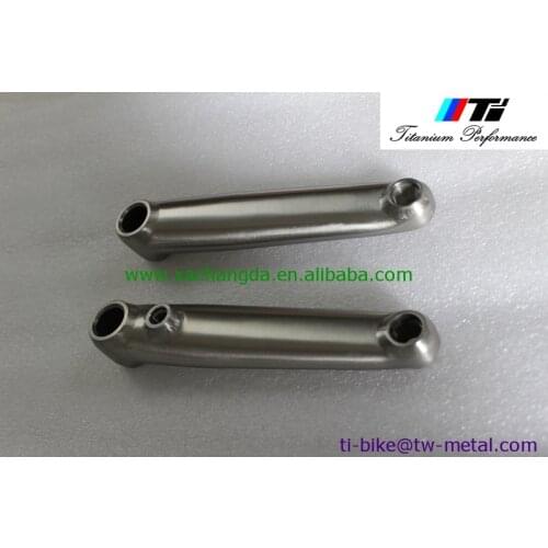 XACD titanium BMX cranks, custom titanium bicycle crank for BMX cycling, cheap titanium bicycle cranks