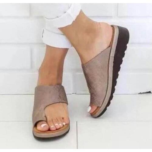 Women Sandals Platform Sandals Shoes Women Bow 2020 Summer Sandals Slipper Indoor Outdoor Flip-flops Beach Shoes Female Slippers