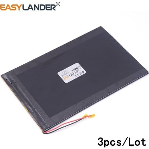 3pcs/Lot 3.7 V 3300 mah 20100150 lithium polymer battery cool than rubiks tablet For DIY Power mobile Power bank e-book