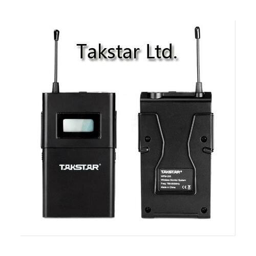 Promotion High quality Takstar WPM-200 Wireless In Ear Monitor System Stereo Wireless earphones Earbuds Family Fun TV earphone