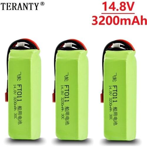 Lipo Battery For FT010 FT011 3200mah 14.8V BATTERY RC 4s 14.8V 30C 803496 RC boat RC Helicopter Airplanes Car Quadcopter 14.8 v