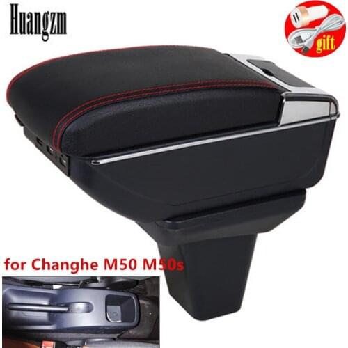 For Changhe M50 M50s Armrest box Retrofit parts Car Armrest box Storage box car Interior accessories
