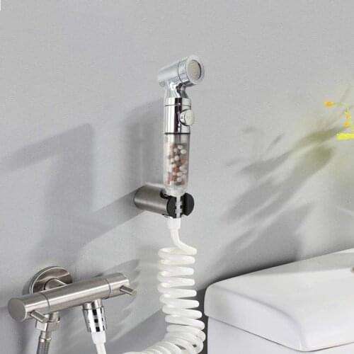 Bathroom Filter Toilet Sprayer Hygienic Shower Bidet Shower Head Tap Washer Shower Nozzle