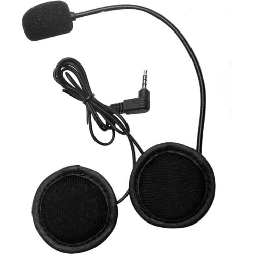 Microphone Speaker Headset V4/V6 Interphone Universal Headset Helmet Intercom Clip For Motorcycle Device