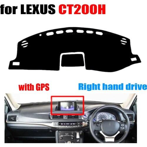 Car dashboard cover For LEXUS CT200H high configuration Right hand drive dashmat pad dash covers auto dashboard accessories