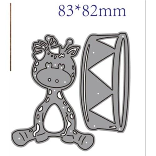 Metal cutting dies cut die mold Animal deer decoration Scrapbook paper craft knife mould blade punch stencils dies
