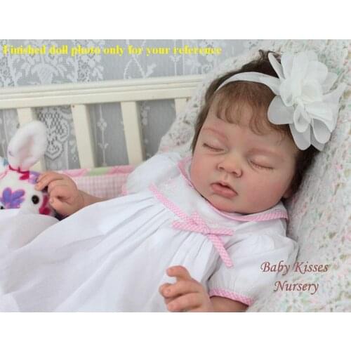 NPK Ariella DIY unpainted blank doll kit lifelike soft silicone vinyl real gentle touch