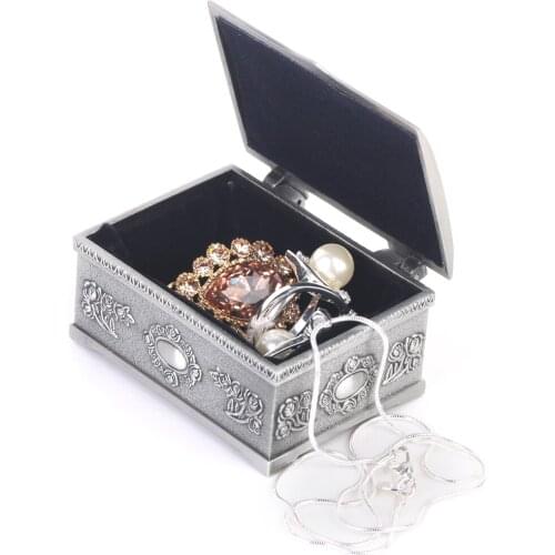 Jewelry Box Organizer, Girls Jewelry Display, Mini Travel Case, Watch Necklace Ring Earring Holder
