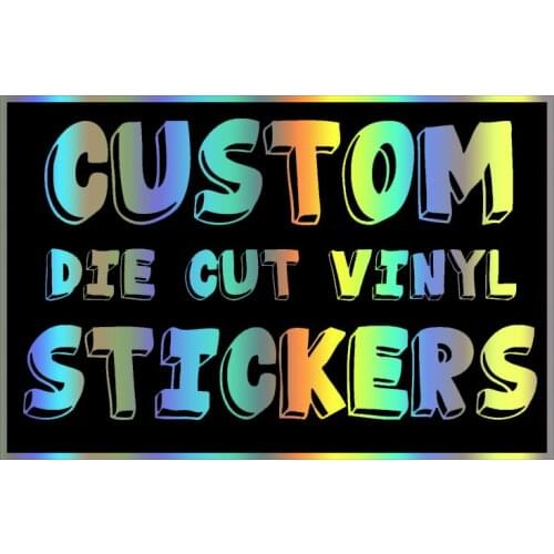 S50001CM# Various Sizes/Colors Personality Custom Made Die Cut Vinyl Decal Waterproof Car Sticker on Motorcycle Laptop