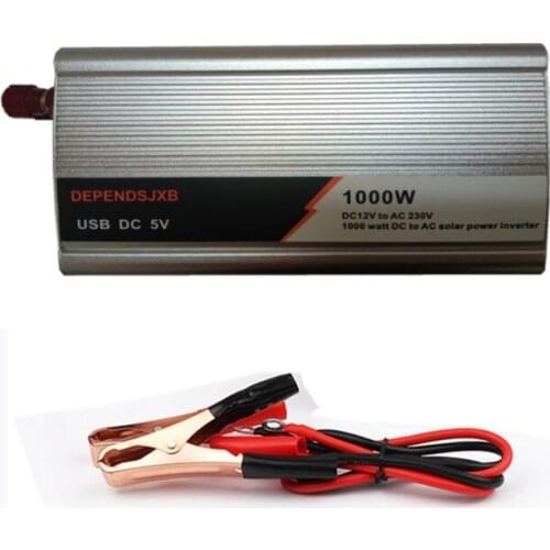 18V 20W Solar Panel Power System + 12V / 24V Controller + 1000W Inverter AC230V