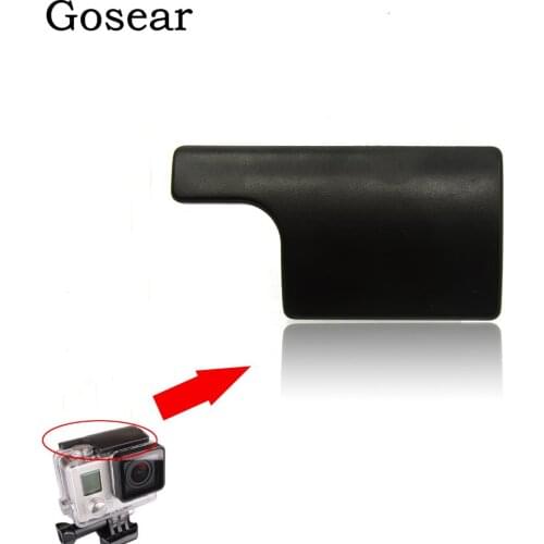 Gosear Replacement Rear Snap Latch Waterproof Housing Case Top Lock Buckle Clip for GoPro Hero 3 4 Go Pro Hero3 Hero4 capa